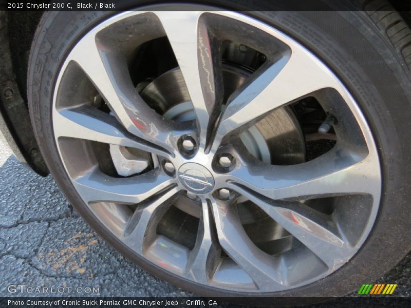 Black / Black 2015 Chrysler 200 C