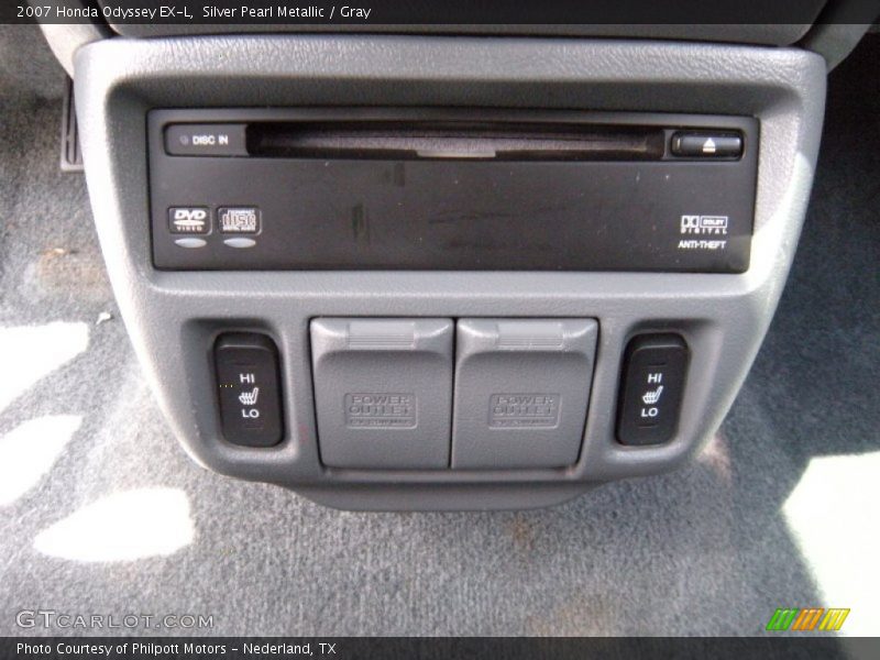 Silver Pearl Metallic / Gray 2007 Honda Odyssey EX-L