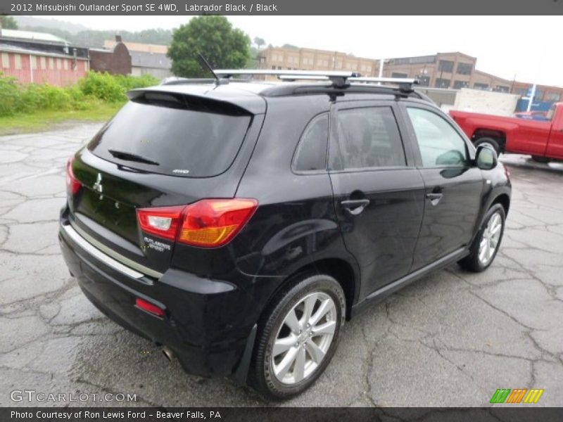 Labrador Black / Black 2012 Mitsubishi Outlander Sport SE 4WD
