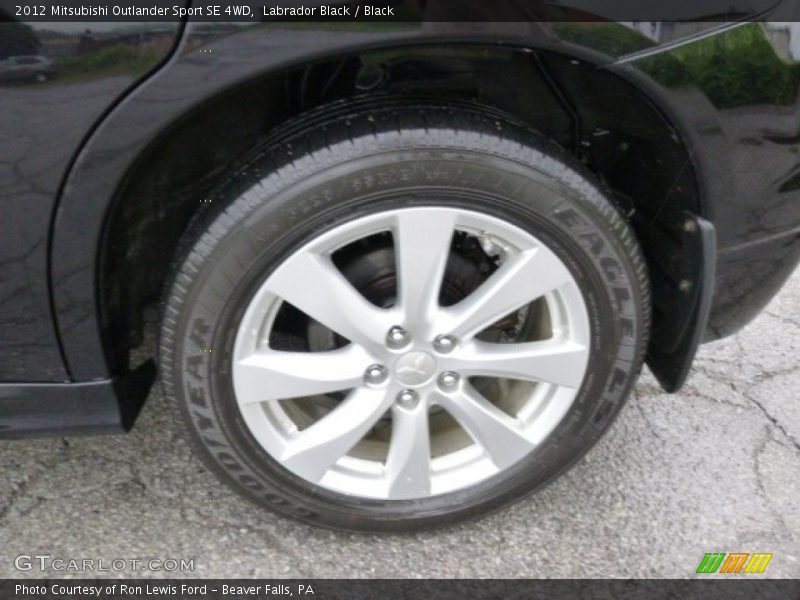 Labrador Black / Black 2012 Mitsubishi Outlander Sport SE 4WD