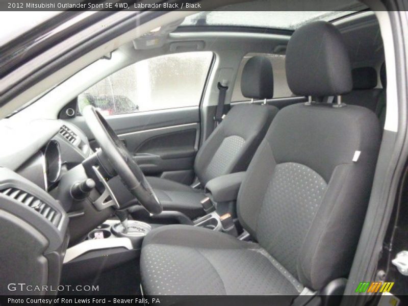 Labrador Black / Black 2012 Mitsubishi Outlander Sport SE 4WD