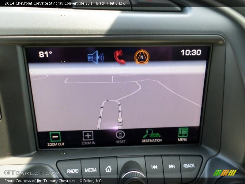 Black / Jet Black 2014 Chevrolet Corvette Stingray Convertible Z51