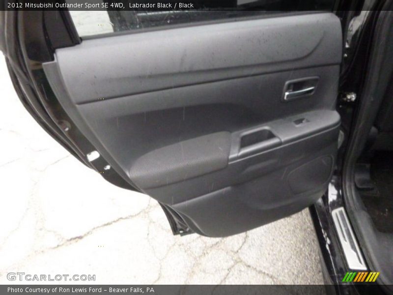 Labrador Black / Black 2012 Mitsubishi Outlander Sport SE 4WD