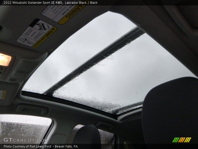Labrador Black / Black 2012 Mitsubishi Outlander Sport SE 4WD