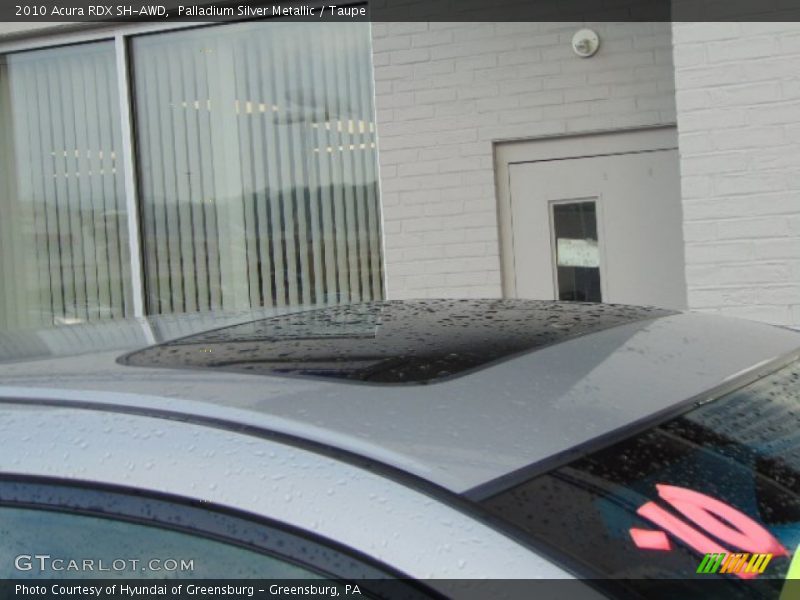 Palladium Silver Metallic / Taupe 2010 Acura RDX SH-AWD