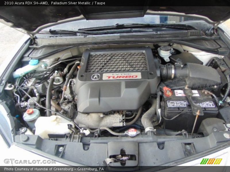 Palladium Silver Metallic / Taupe 2010 Acura RDX SH-AWD