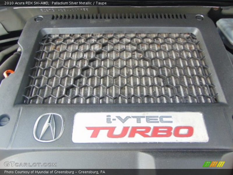 Palladium Silver Metallic / Taupe 2010 Acura RDX SH-AWD