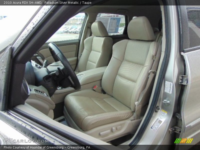Palladium Silver Metallic / Taupe 2010 Acura RDX SH-AWD