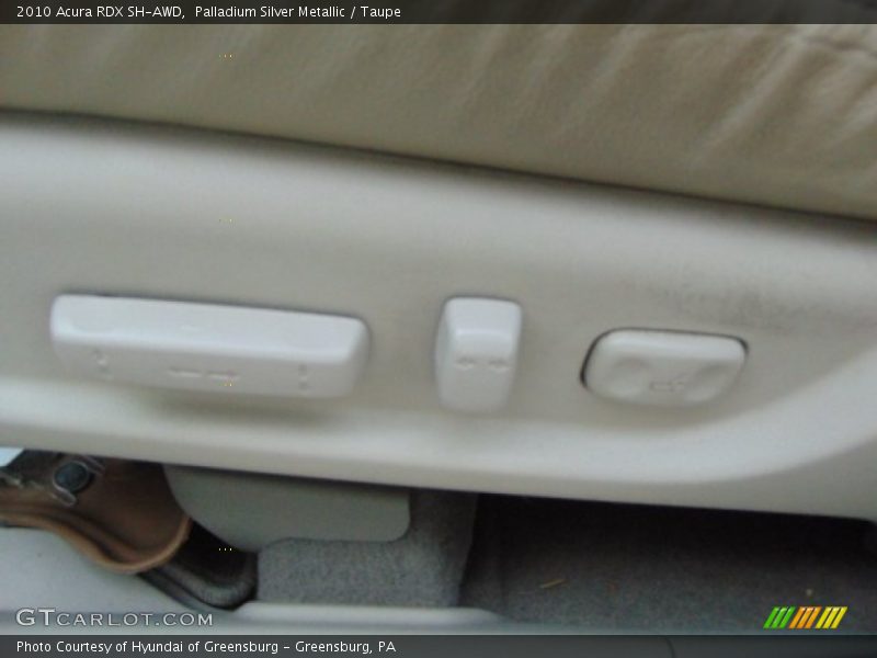 Palladium Silver Metallic / Taupe 2010 Acura RDX SH-AWD