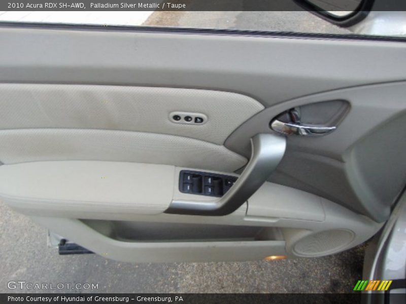 Palladium Silver Metallic / Taupe 2010 Acura RDX SH-AWD