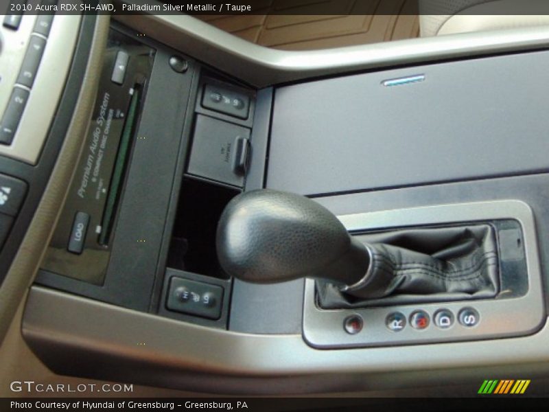 Palladium Silver Metallic / Taupe 2010 Acura RDX SH-AWD