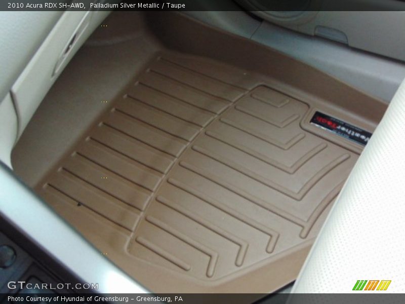 Palladium Silver Metallic / Taupe 2010 Acura RDX SH-AWD