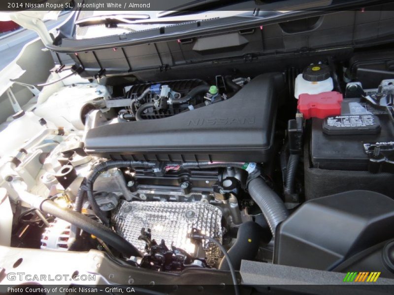  2014 Rogue SL Engine - 2.5 Liter DOHC 16-Valve CVTCS 4 Cylinder