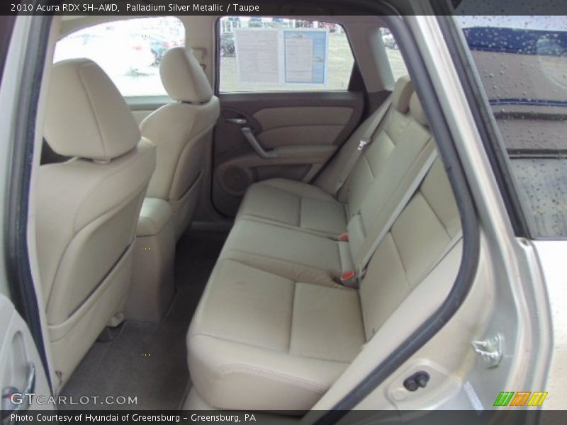 Palladium Silver Metallic / Taupe 2010 Acura RDX SH-AWD