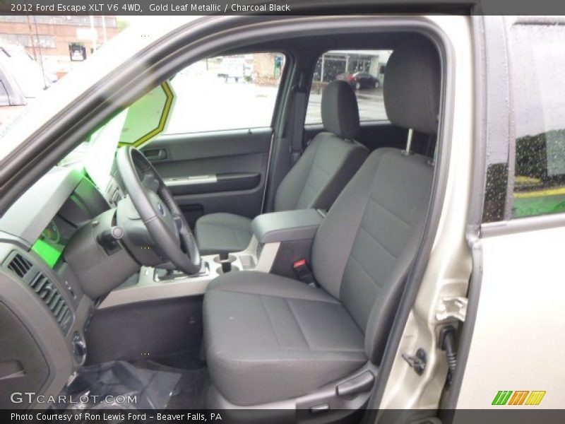 Gold Leaf Metallic / Charcoal Black 2012 Ford Escape XLT V6 4WD