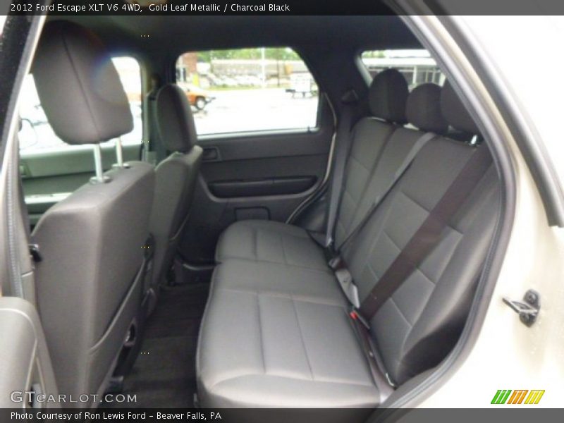 Gold Leaf Metallic / Charcoal Black 2012 Ford Escape XLT V6 4WD