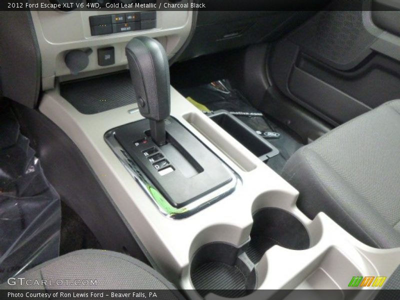 Gold Leaf Metallic / Charcoal Black 2012 Ford Escape XLT V6 4WD