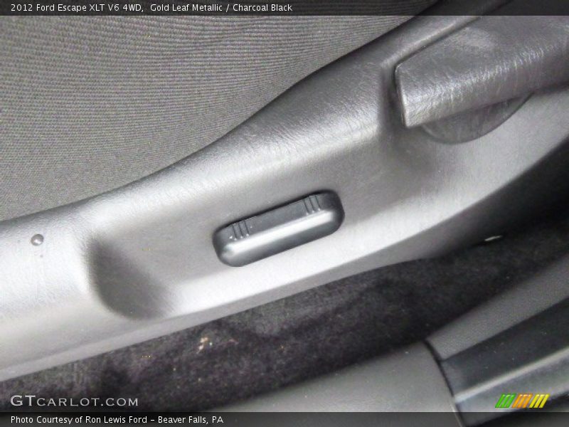 Gold Leaf Metallic / Charcoal Black 2012 Ford Escape XLT V6 4WD