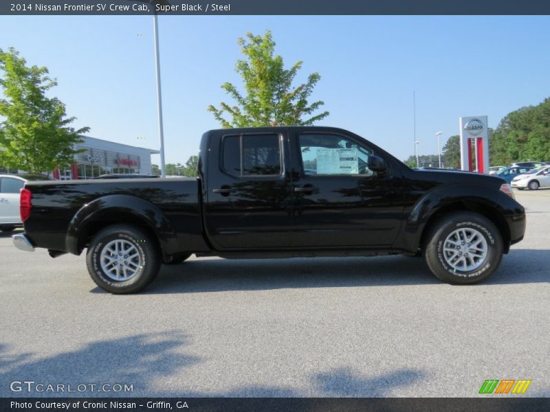 Super Black / Steel 2014 Nissan Frontier SV Crew Cab