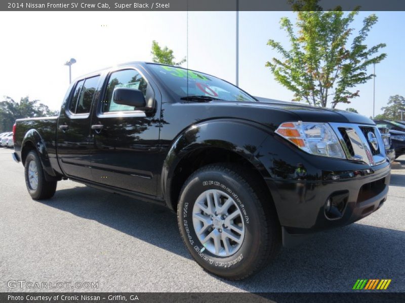 Super Black / Steel 2014 Nissan Frontier SV Crew Cab