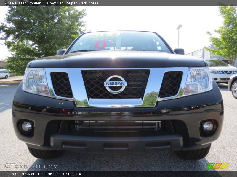 Super Black / Steel 2014 Nissan Frontier SV Crew Cab