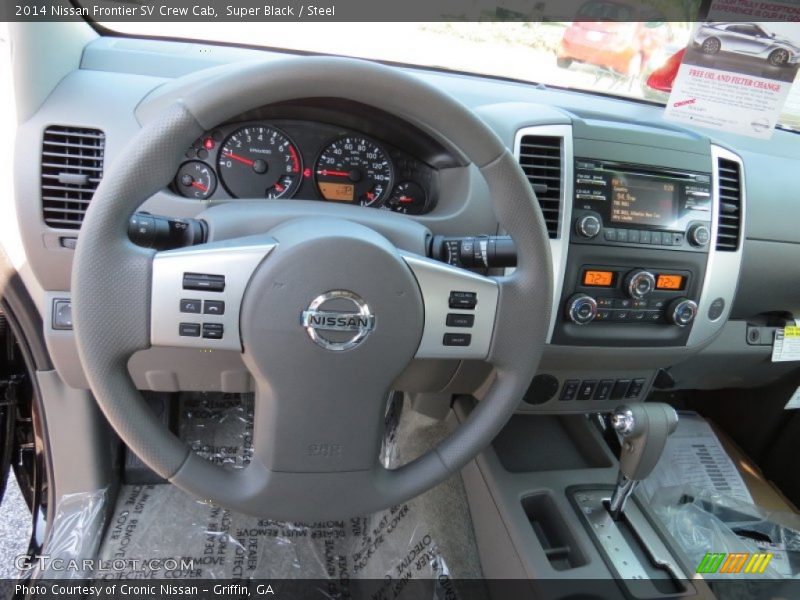 Super Black / Steel 2014 Nissan Frontier SV Crew Cab