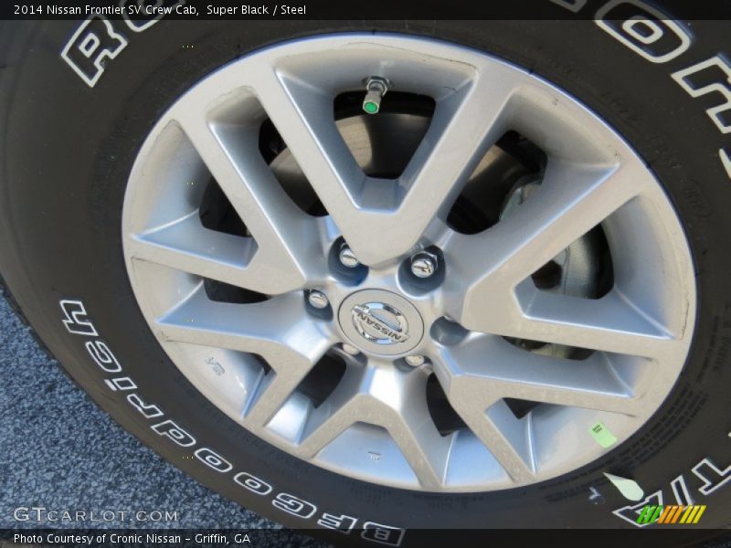 Super Black / Steel 2014 Nissan Frontier SV Crew Cab