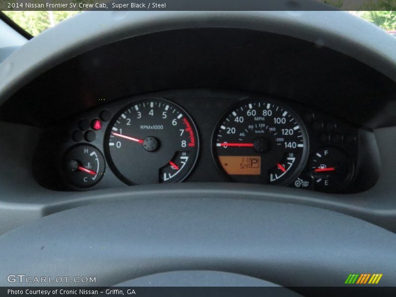 Super Black / Steel 2014 Nissan Frontier SV Crew Cab
