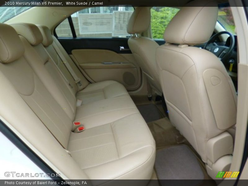 White Suede / Camel 2010 Mercury Milan V6 Premier