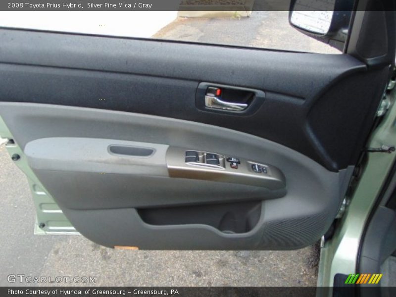 Silver Pine Mica / Gray 2008 Toyota Prius Hybrid