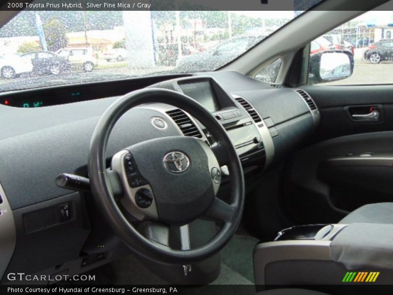 Silver Pine Mica / Gray 2008 Toyota Prius Hybrid