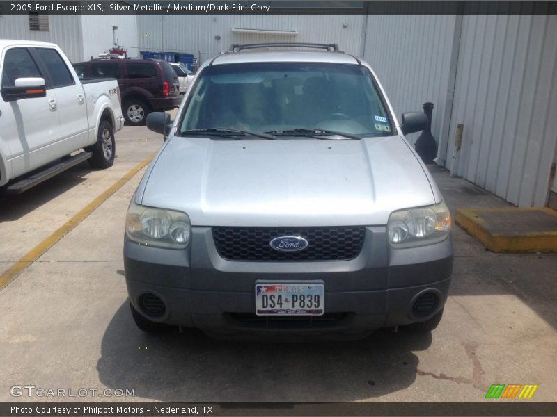 Silver Metallic / Medium/Dark Flint Grey 2005 Ford Escape XLS