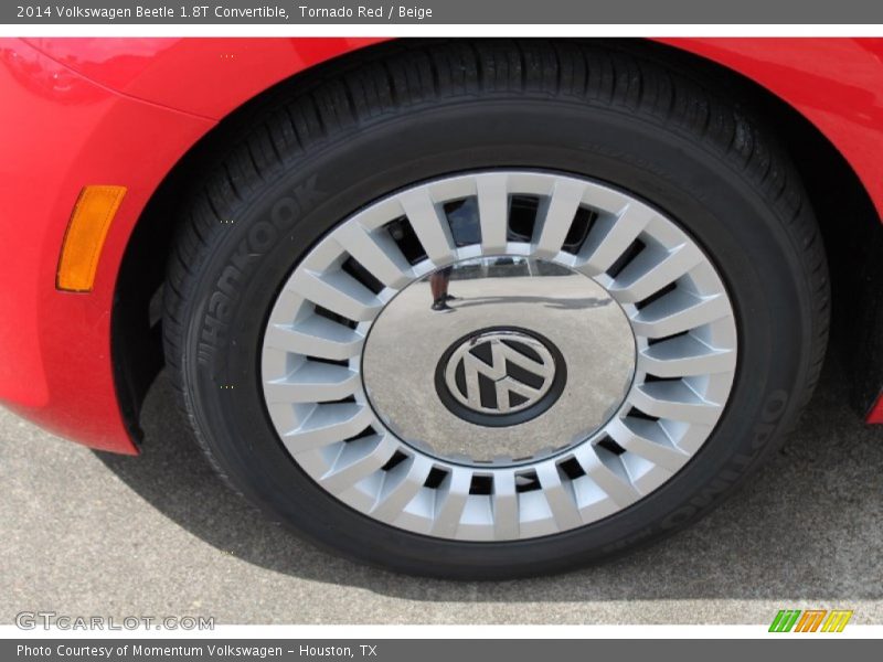 Tornado Red / Beige 2014 Volkswagen Beetle 1.8T Convertible