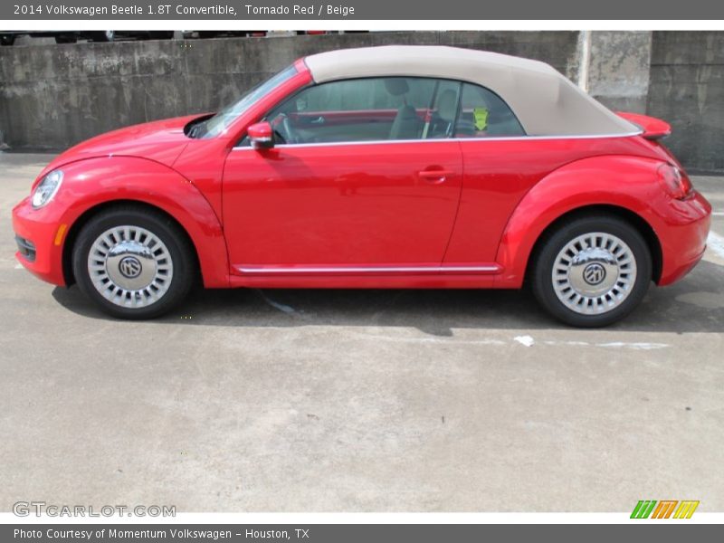 2014 Beetle 1.8T Convertible Tornado Red