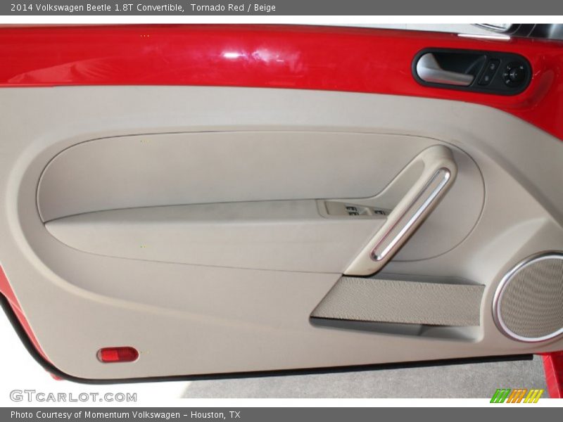 Tornado Red / Beige 2014 Volkswagen Beetle 1.8T Convertible