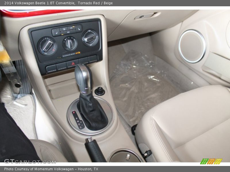 Tornado Red / Beige 2014 Volkswagen Beetle 1.8T Convertible
