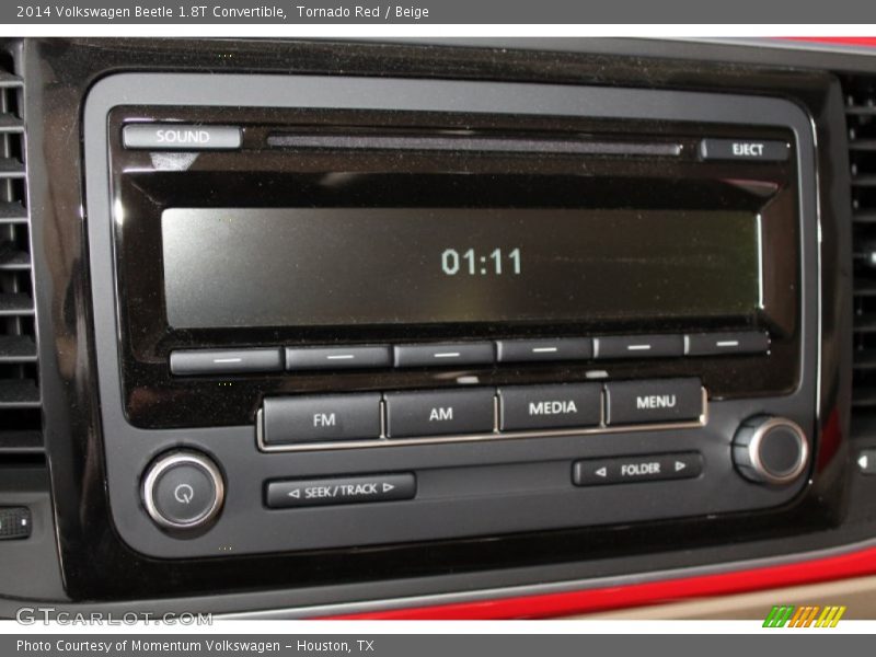 Tornado Red / Beige 2014 Volkswagen Beetle 1.8T Convertible