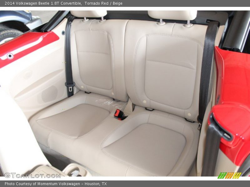 Tornado Red / Beige 2014 Volkswagen Beetle 1.8T Convertible