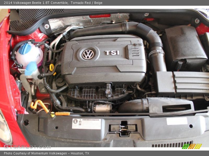 Tornado Red / Beige 2014 Volkswagen Beetle 1.8T Convertible