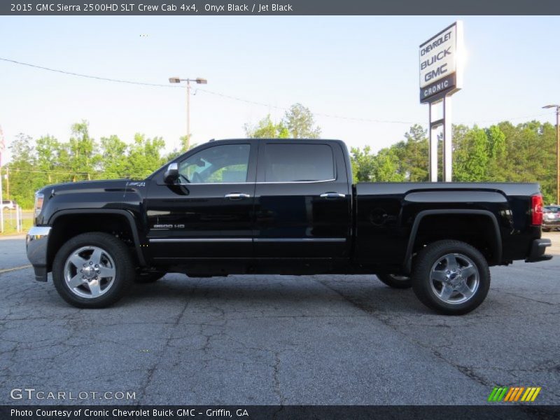 Onyx Black / Jet Black 2015 GMC Sierra 2500HD SLT Crew Cab 4x4