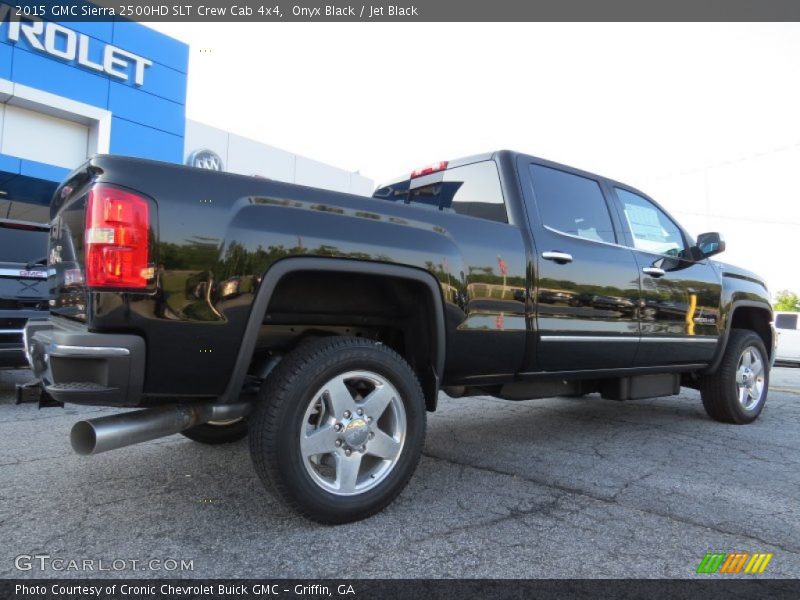 Onyx Black / Jet Black 2015 GMC Sierra 2500HD SLT Crew Cab 4x4