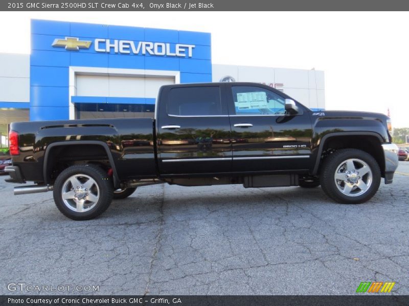 Onyx Black / Jet Black 2015 GMC Sierra 2500HD SLT Crew Cab 4x4