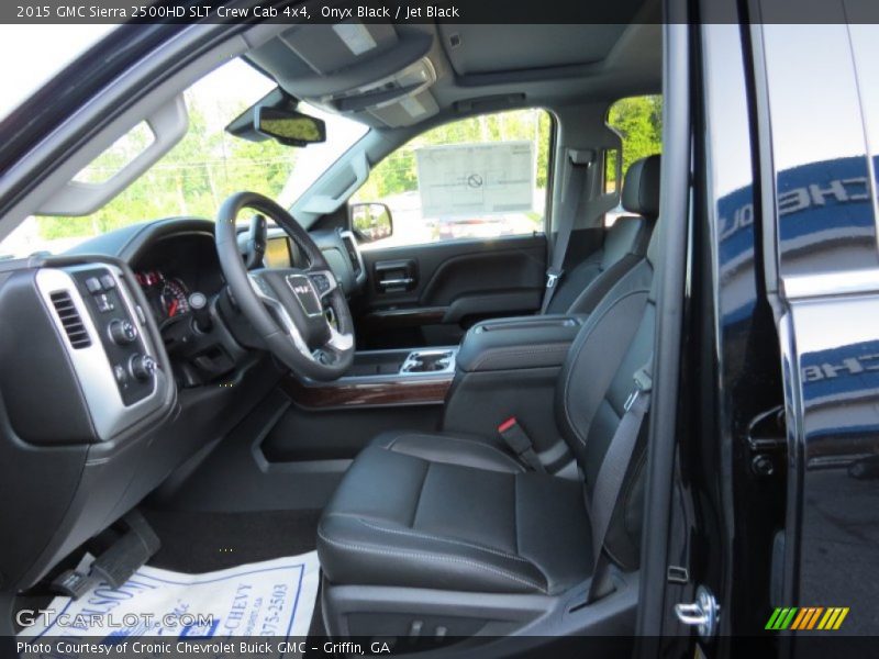 Onyx Black / Jet Black 2015 GMC Sierra 2500HD SLT Crew Cab 4x4