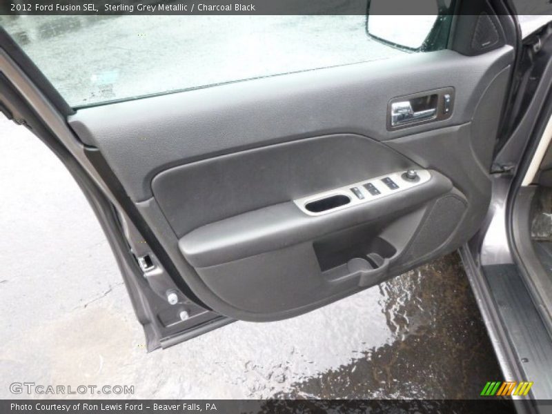 Sterling Grey Metallic / Charcoal Black 2012 Ford Fusion SEL