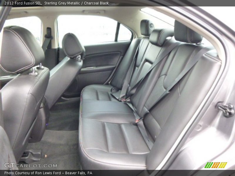 Sterling Grey Metallic / Charcoal Black 2012 Ford Fusion SEL