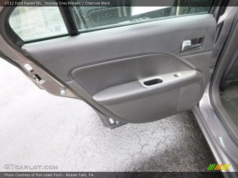 Sterling Grey Metallic / Charcoal Black 2012 Ford Fusion SEL