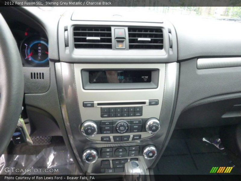 Sterling Grey Metallic / Charcoal Black 2012 Ford Fusion SEL