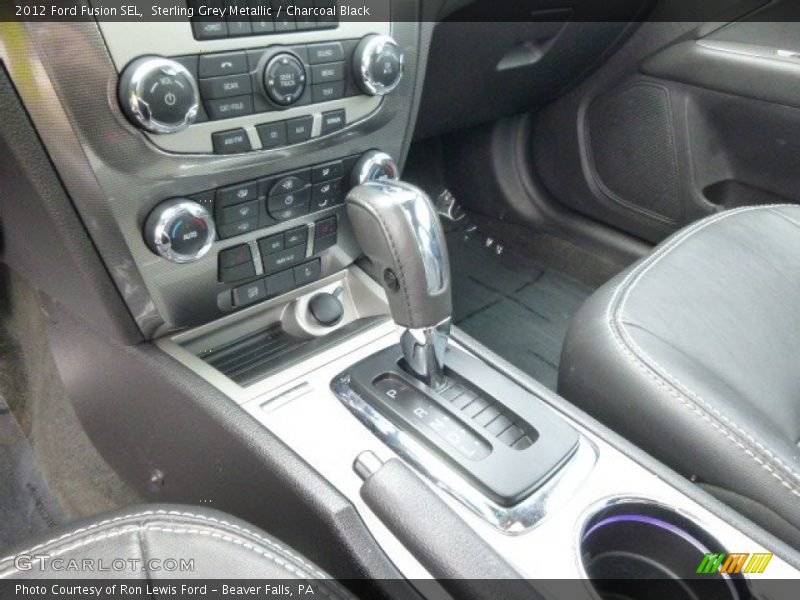 Sterling Grey Metallic / Charcoal Black 2012 Ford Fusion SEL