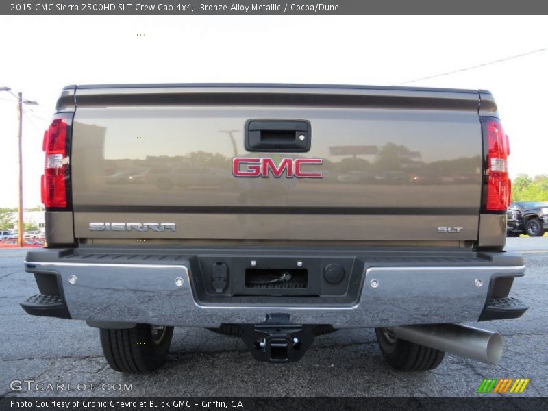 Bronze Alloy Metallic / Cocoa/Dune 2015 GMC Sierra 2500HD SLT Crew Cab 4x4