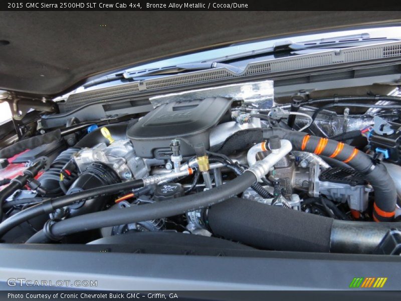 Bronze Alloy Metallic / Cocoa/Dune 2015 GMC Sierra 2500HD SLT Crew Cab 4x4